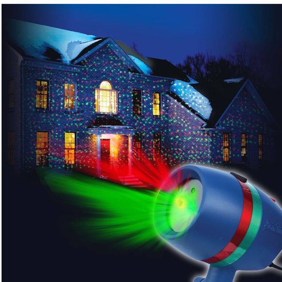 Star Shower Motion Laser Light‎ by BulbHead - Indoor Outdoor Laser Light - Picture 1 of 7